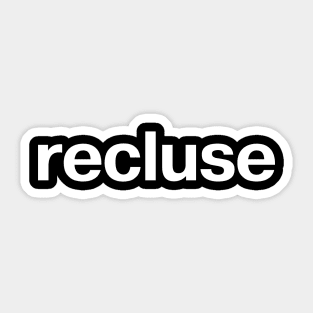 recluse Sticker